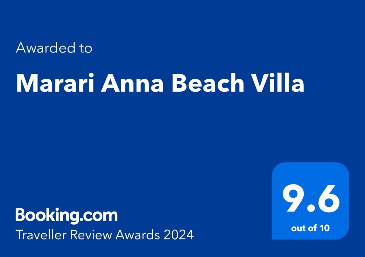 Marari Anna Beach Villa Mararikulam Exteriér fotografie